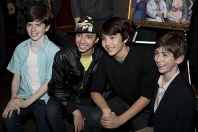 Peter Mazurowski, Dayton Tavares, Alex Ko and Jacob Clemente Photo