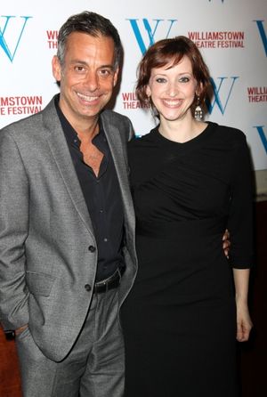 Joe Mantello & Jessica Stone Photo