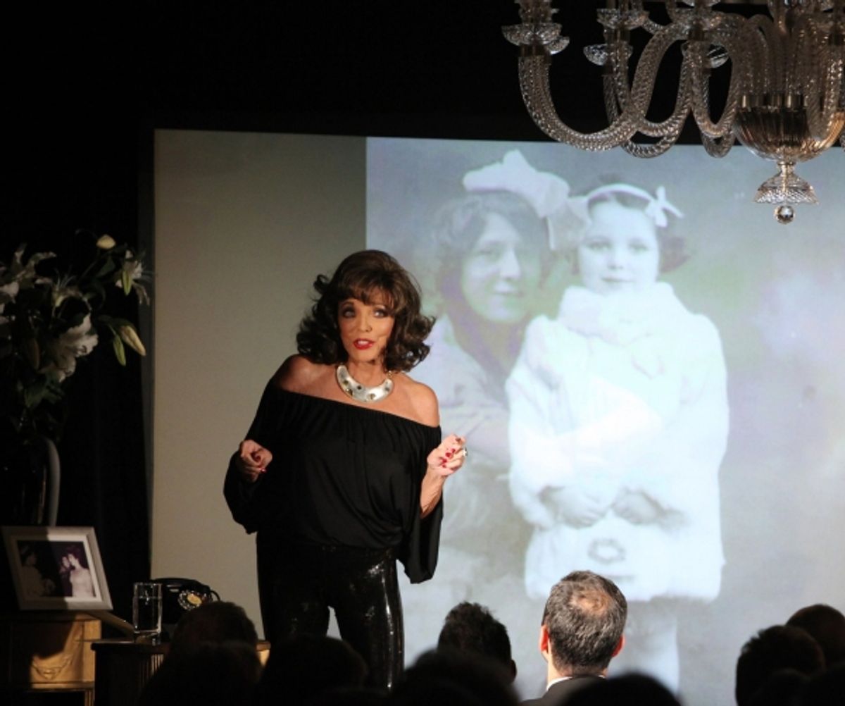 Joan Collins - 'One Night with Joan' at 