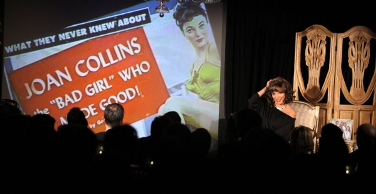 Joan Collins - 'One Night with Joan' at 