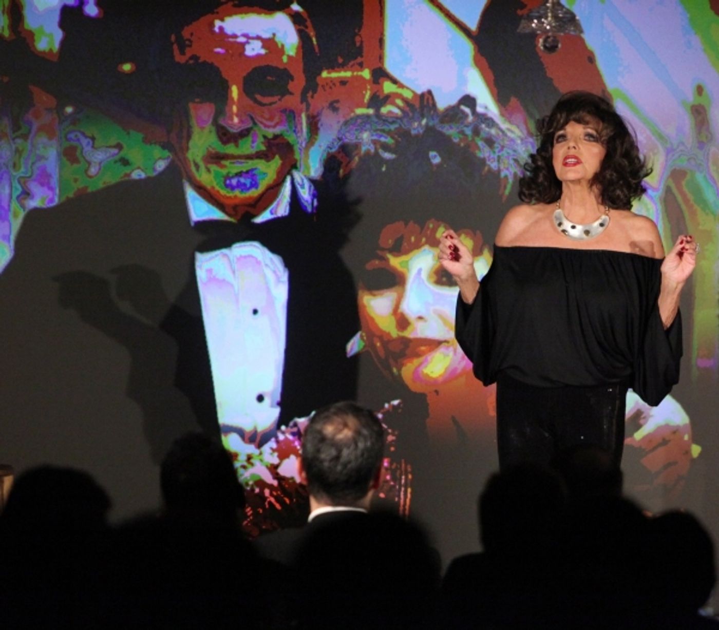 Photo Coverage: Joan Collins in Performance at Feinstein's Photo Coverage: Joan Collins in Performance at Feinstein's Image