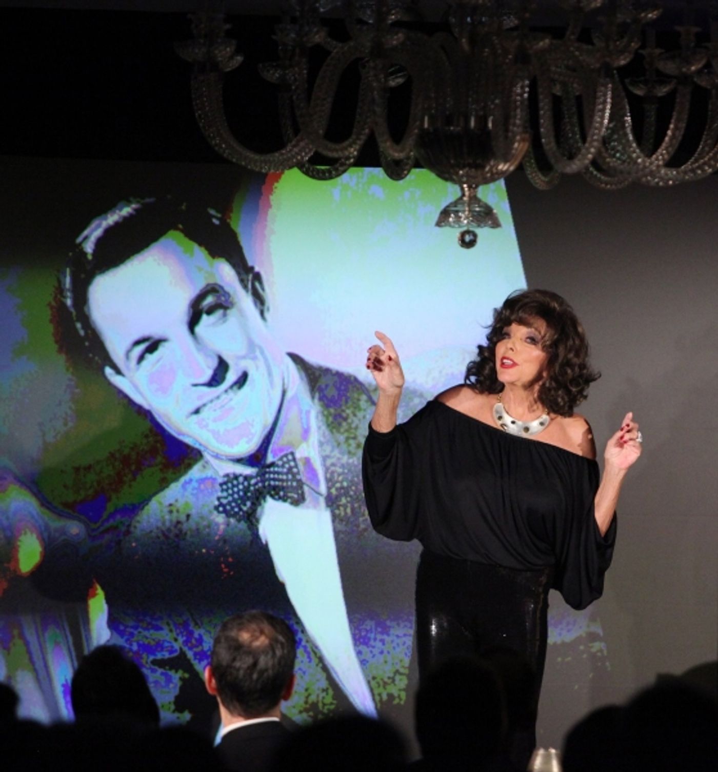 Photo Coverage: Joan Collins in Performance at Feinstein's Photo Coverage: Joan Collins in Performance at Feinstein's Image