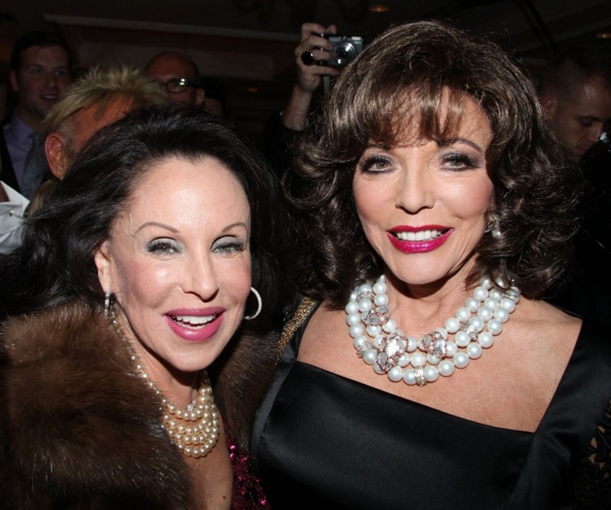       Nikki Haskell & Joan Collins at 