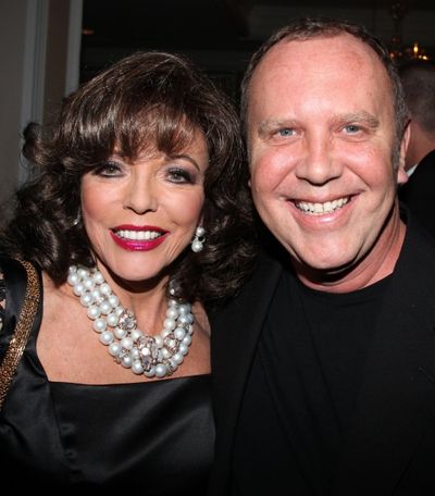 Joan Collins & Michael Kors Photo