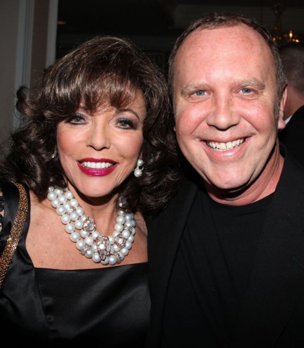 Joan Collins & Michael Kors Photo