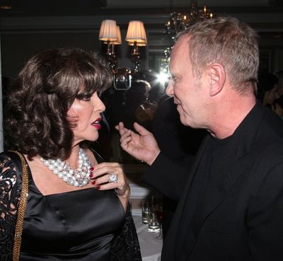 Joan Collins & Michael Kors Photo