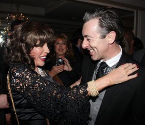 Joan Collins & Alan Cumming @ BroadwayWorld Joan Collins & Alan Cumming Photo