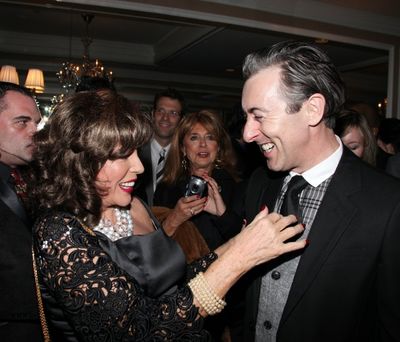 Joan Collins & Alan Cumming Photo