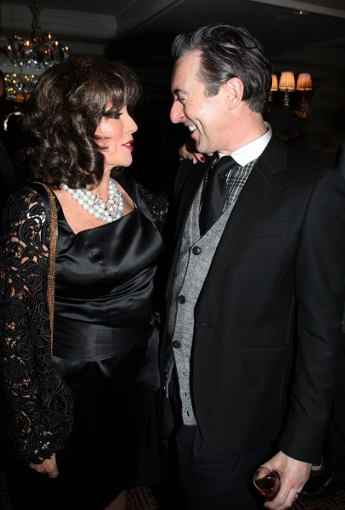 Photo Coverage:  Joan Collins Celebrates Feinstein's Opening  Image