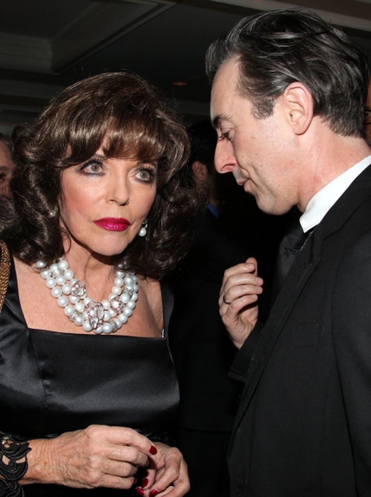 Joan Collins & Alan Cumming at 