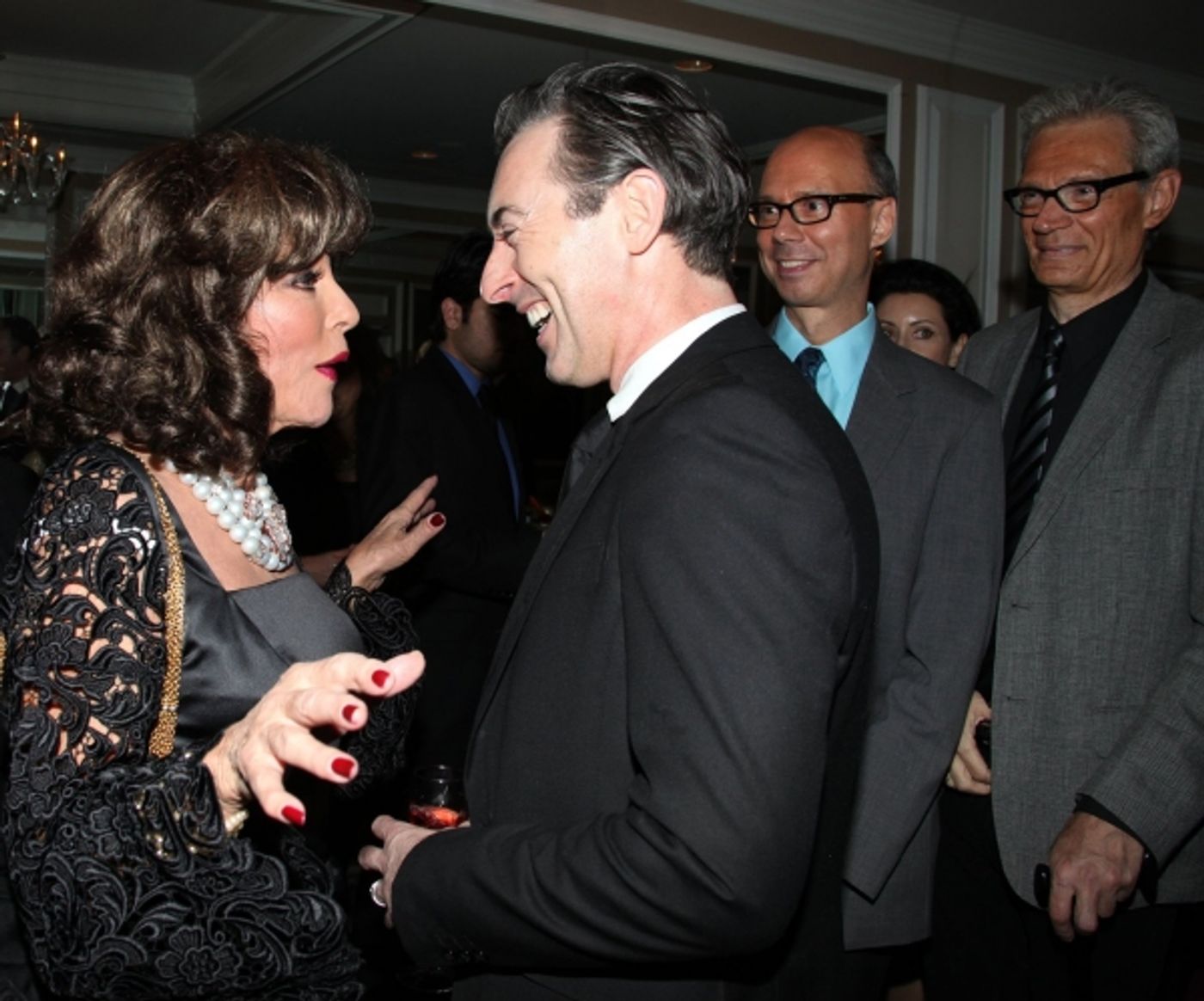 Photo Coverage:  Joan Collins Celebrates Feinstein's Opening  Image