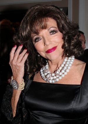 Joan Collins @ BroadwayWorld Joan Collins Photo