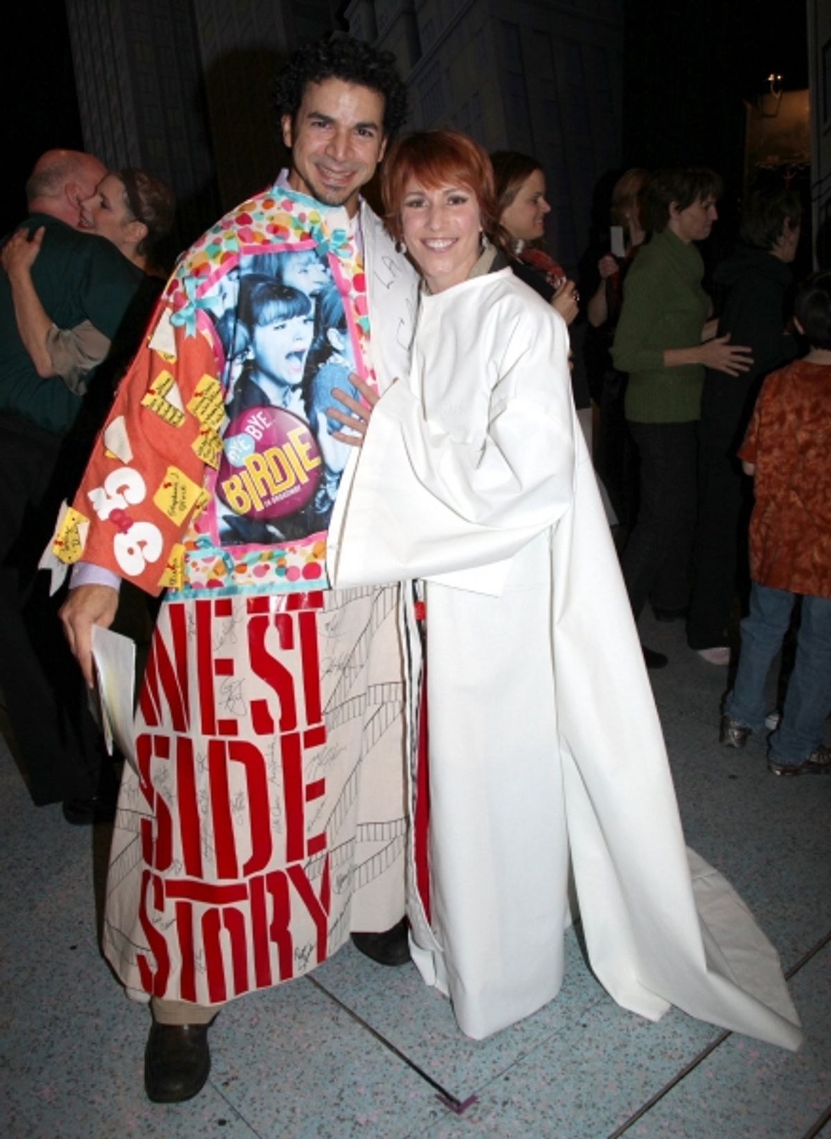 Julio Agustin (Recipient for 'Women On A Verge...' & Lisa Gajda (Gypsy Robe Recipient for Elf) at 