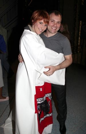 Lisa Gajda (Gypsy Robe Recipient for Elf) & Lee Wilkin Photo