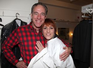 Mark Jacoby & Lisa Gajda (Gypsy Robe Recipient for Elf)  Photo
