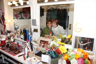 Lisa Gajda (Gypsy Robe Recipient for Elf) & Beth Leavel Photo