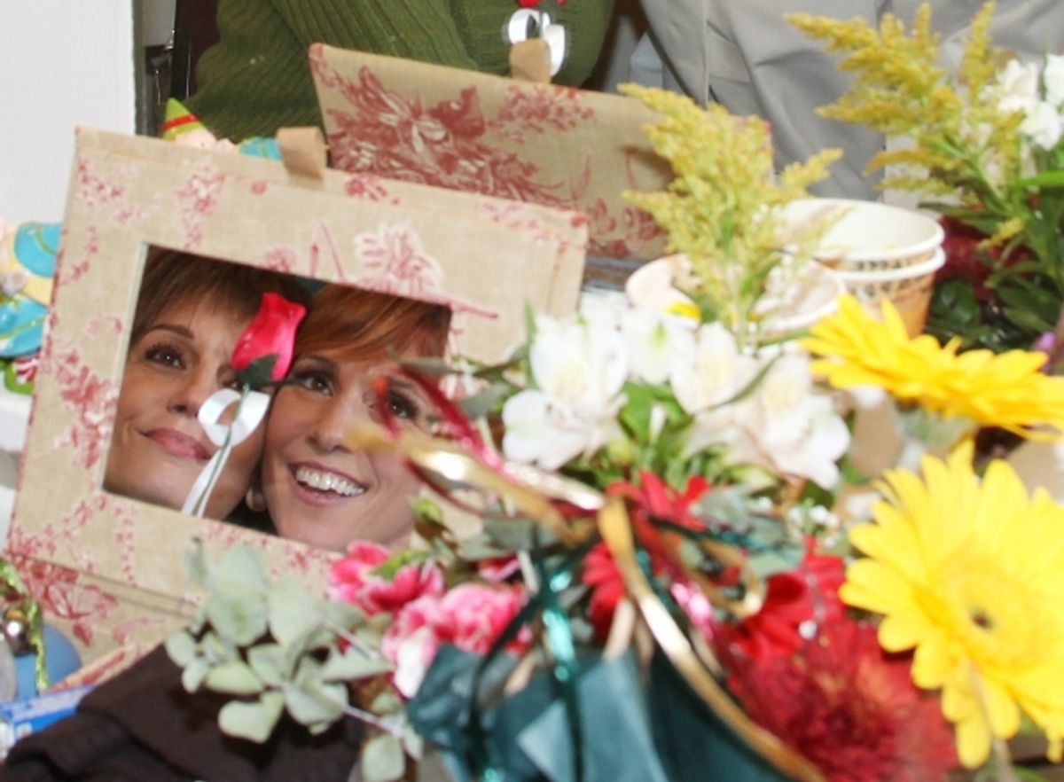 Lisa Gajda (Gypsy Robe Recipient for Elf) & Beth Leavel  at 