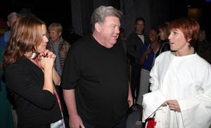 Amy Spanger, George Wendt, Lisa Gajda (Gypsy Robe Recipient for Elf)  Photo