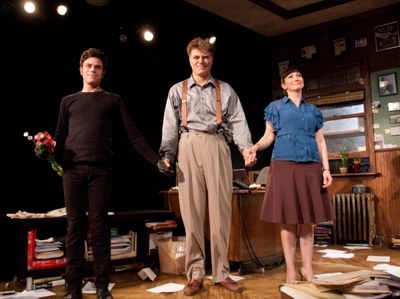 Sam Deutsch, Michael Shannon, Mierka Girten Photo