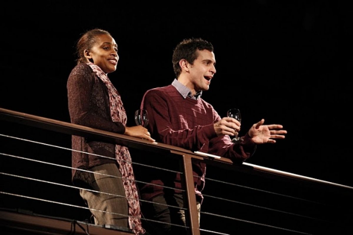 Simone Moore & Matthew Dellapina at 