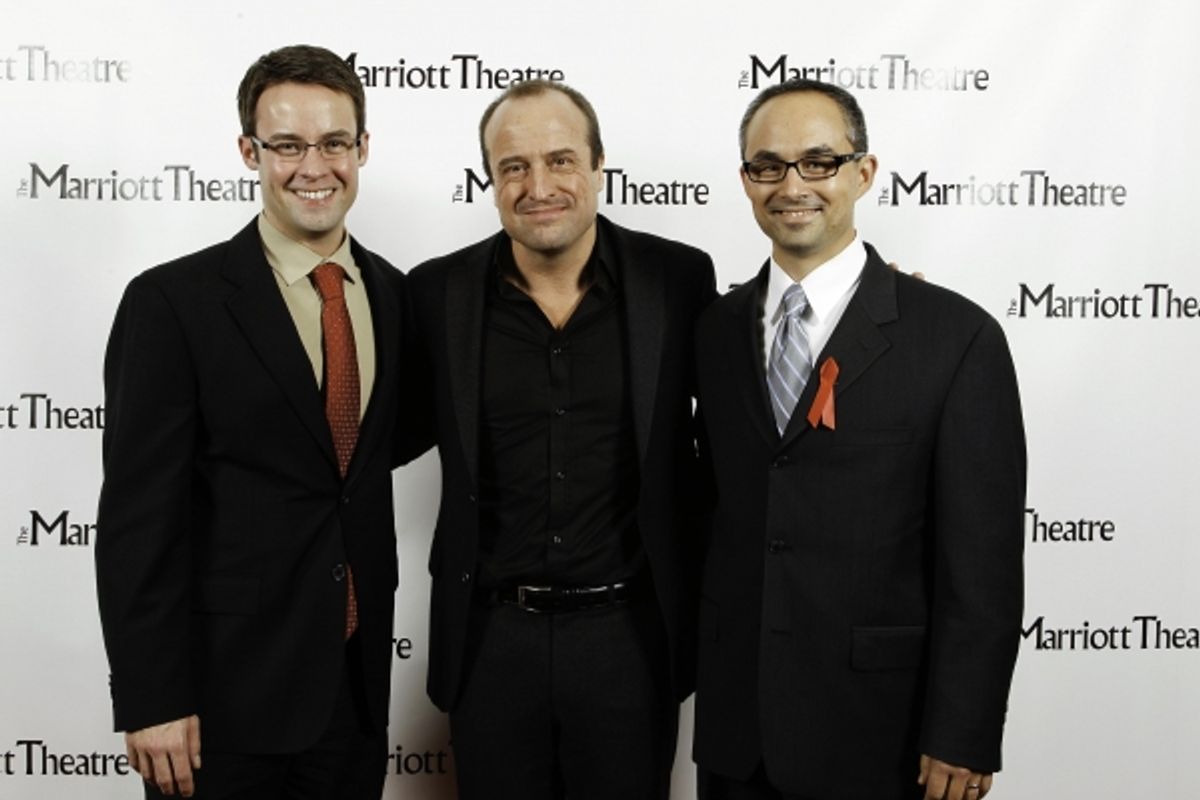 Matt Raftery, Gary Griffin and Andy Hite  at 