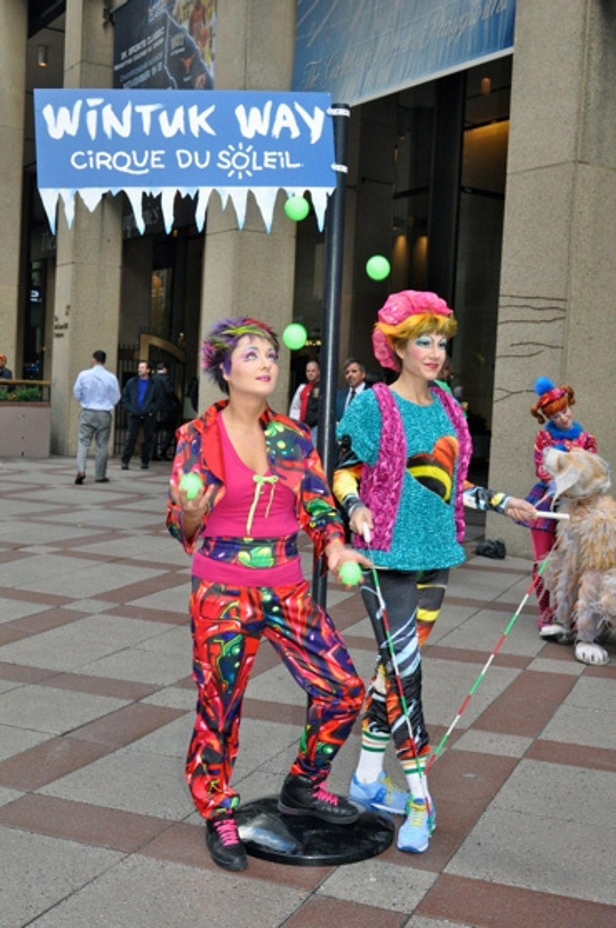 Maria Choodu and Adrienn Banhegyi at 