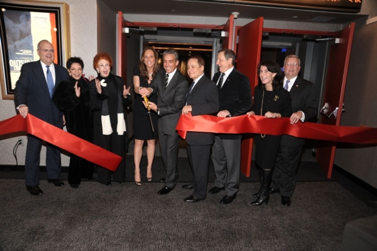Roger Goldman, Liza Minnelli, Arlene Dahl, Clo and Charles Cohen, Theo Kalomirakis, Tom Sherak, Katherine Oliver, Mark Ackermann