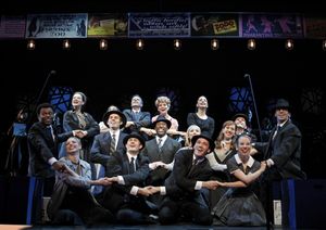 Kelli O'Hara with the BELLS ARE RINGING Cast Photo