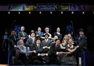 Kelli O'Hara with the BELLS ARE RINGING Cast Photo