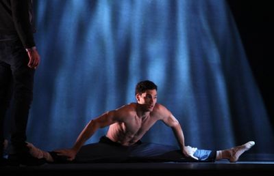 Fabrice Calmels - The Joffrey Ballet "Light Rain" Pas de Deux  Photo