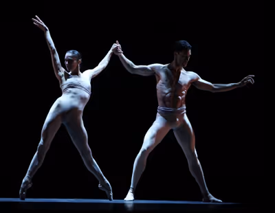Valerie Robin & Fabrice Calmels - The Joffrey Ballet "Light Rain" Pas de Deux Photo