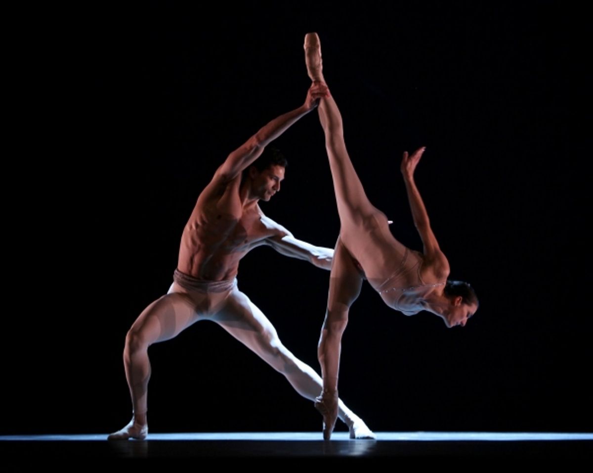 Valerie Robin & Fabrice Calmels - The Joffrey Ballet 'Light Rain' Pas de Deux at 