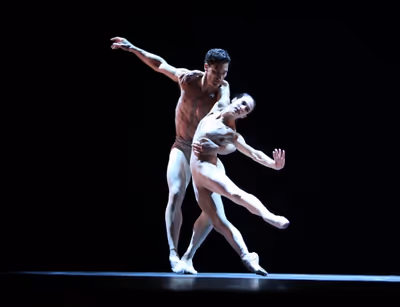 Valerie Robin & Fabrice Calmels - The Joffrey Ballet "Light Rain" Pas de Deux Photo