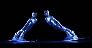 Yasmine Lee & Todd Burnsed - Momix - Millennium Skiva @ BroadwayWorld Yasmine Lee & Todd Burnsed - Momix - Millennium Skiva Photo