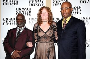 Joseph Marcell, Wendy Rich Stetson & David Emerson Toney Stetson Photo