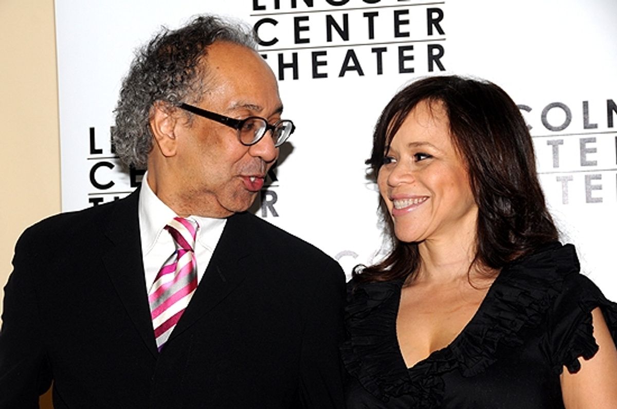 George C. Wolfe & Rosie Perez at 