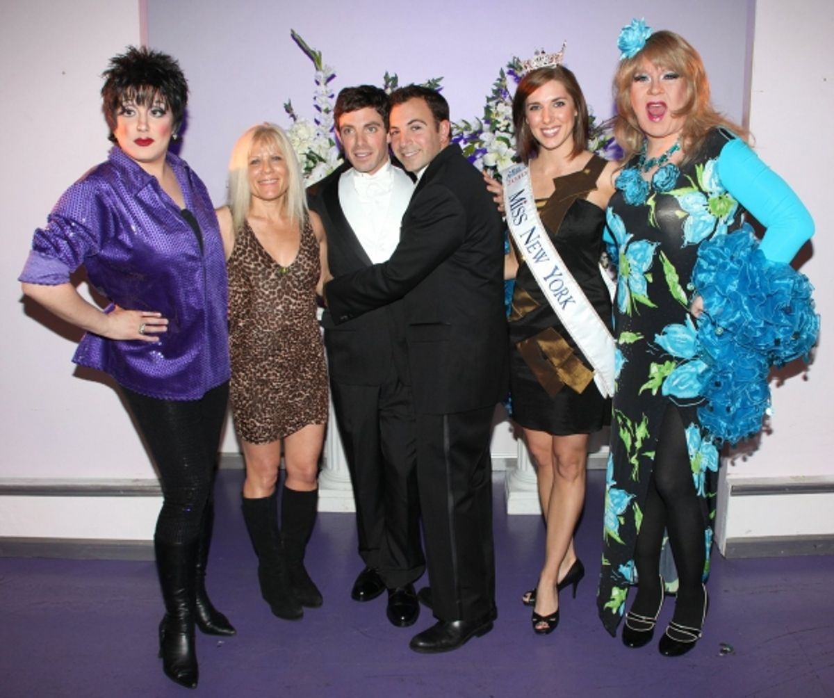 Ilene Kristen, LIZA! aka Jason Gozmo, Daniel Robinson, Anthony J. Wilkinson, Claire Buffie & Lady Clover Honey at 