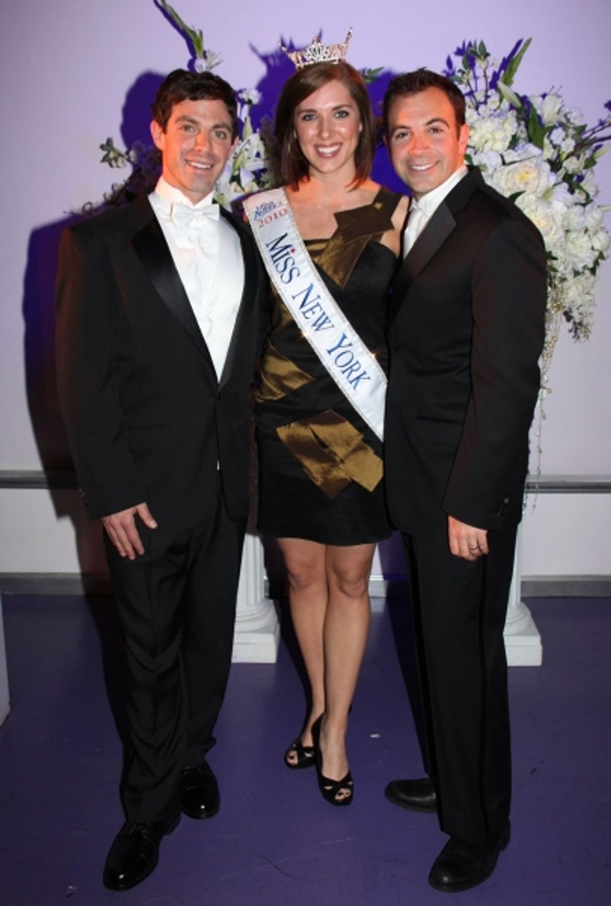 Daniel Robinson, Claire Buffie (The Reigning Miss New York), Anthony J. Wilkinson at 