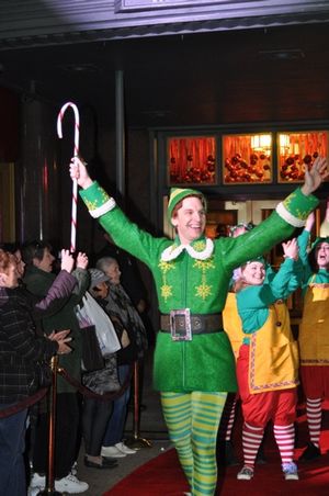 Buddy the Elf- Sebastian Arcelus Photo