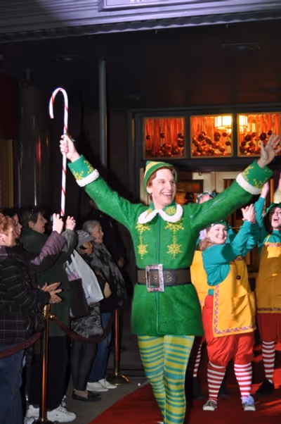 Buddy the Elf- Sebastian Arcelus Photo