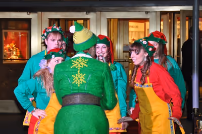 Buddy the Elf- Sebastian Arcelus Photo