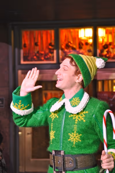 Buddy the Elf- Sebastian Arcelus Photo