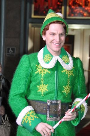 Buddy the Elf- Sebastian Arcelus Photo
