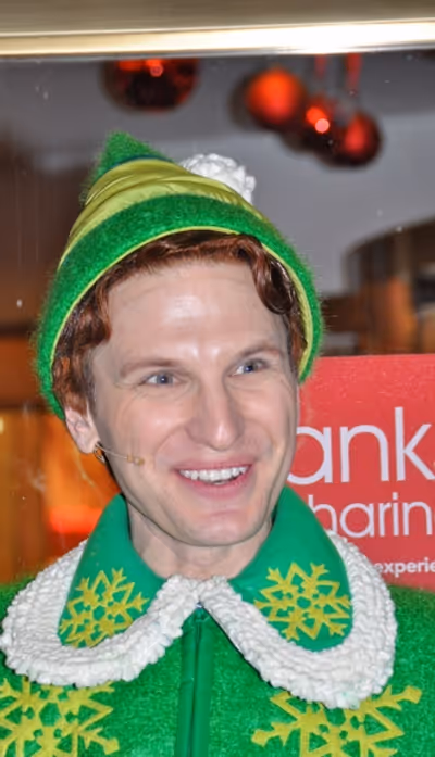 Buddy the Elf- Sebastian Arcelus Photo
