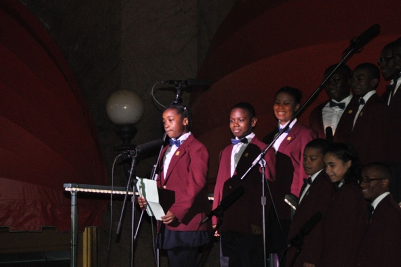 Photo Coverage: Macy's Herald Square Christmas Window Unveiling Spectacular  Image