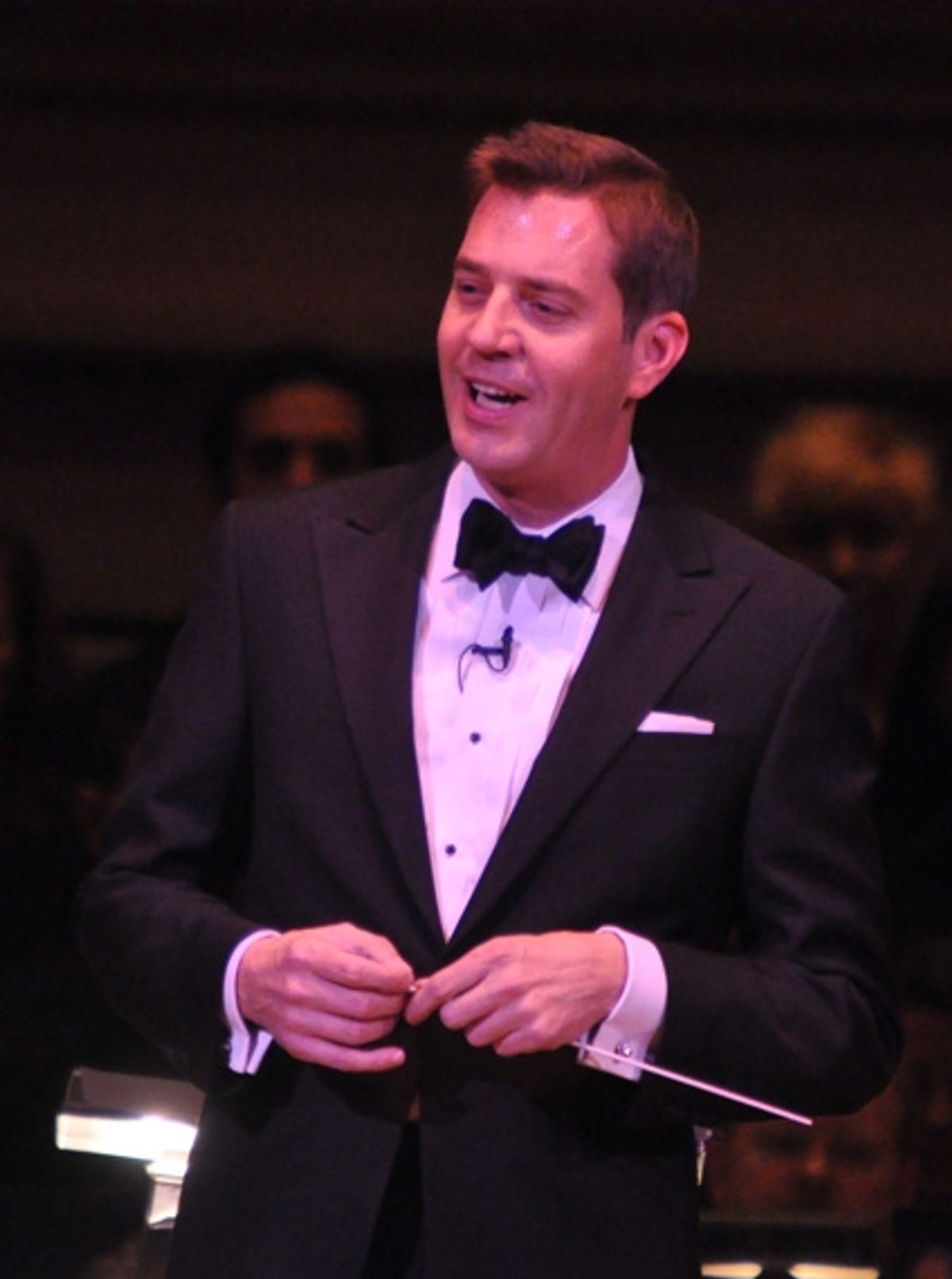 Steven Reineke (Musical Director and Conductor of The New York Pops) starts off the celebrations at 