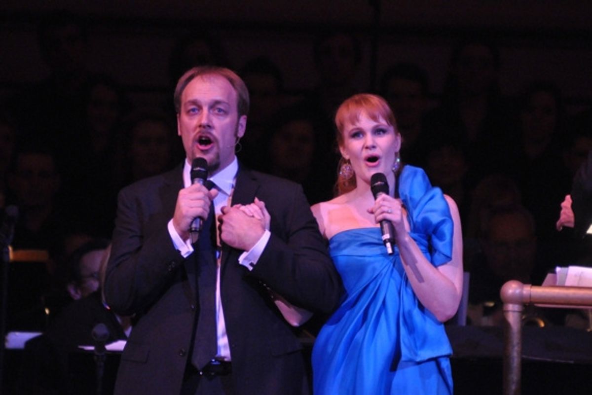Alexander Gemignani and Kate Baldwin at 