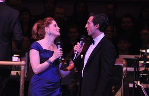 Christiane Noll and Aaron Lazar Photo