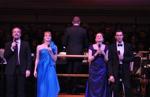 Alexander Gemignani, Kate Baldwin, Christiane Noll and Aaron Lazar Photo