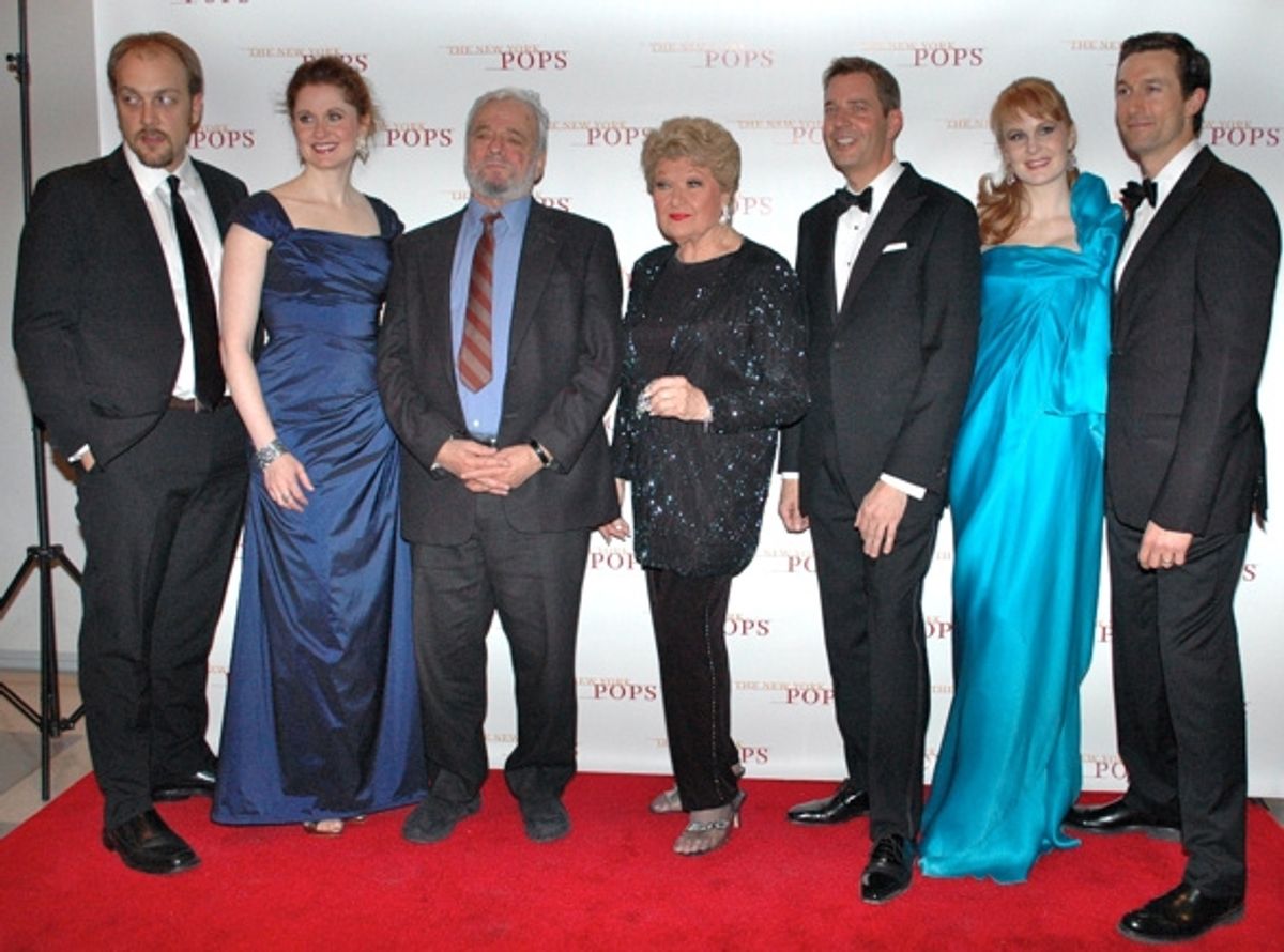 Alexander Gemignani, Christiane Noll, Kate Baldwin at 